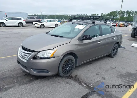 2015 Nissan Sentra Sv z USA, uszkodzony, nr VIN 3N1AB7AP8FY244838